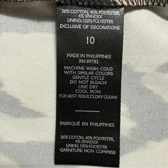 Natori Lynx Cotton Sateen Pant 10 Taupe Chic Maximalism Animal Print Tapered NWT - Picture 9 of 10